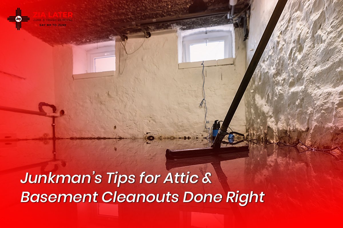 Junkman’s Tips for Attic & Basement Cleanouts Done Right