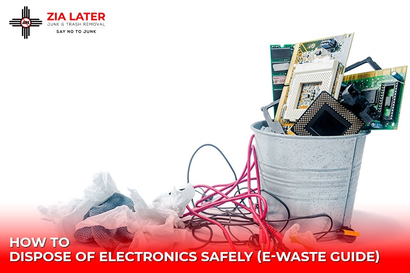 How to Dispose of Electronics Safely (E-Waste Guide)